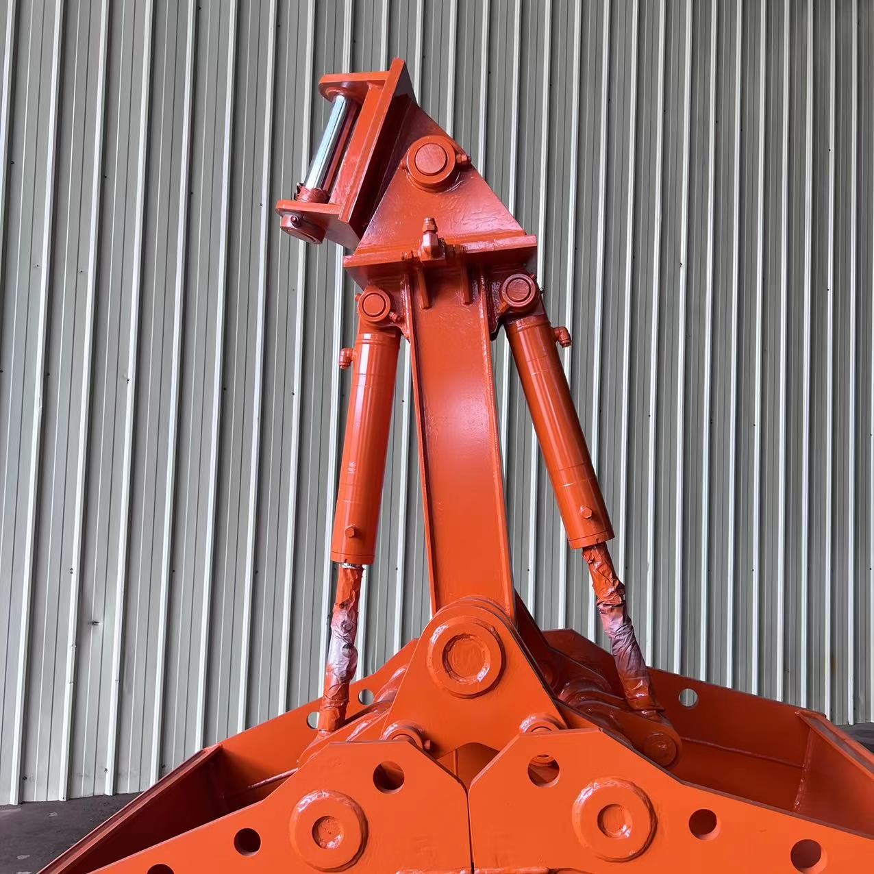 15-40 Ton Excavator Clamshell Bucket Double Cylinder For Hitachi Cat Volvo Case