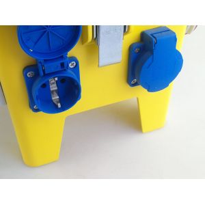 12 Pole Custom Power Distribution Water Resistant PE Rubber Material