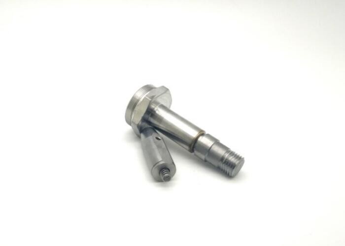 Silvery Pengaton Solenoid Stem With Nbr Seal Numerical Control Technology