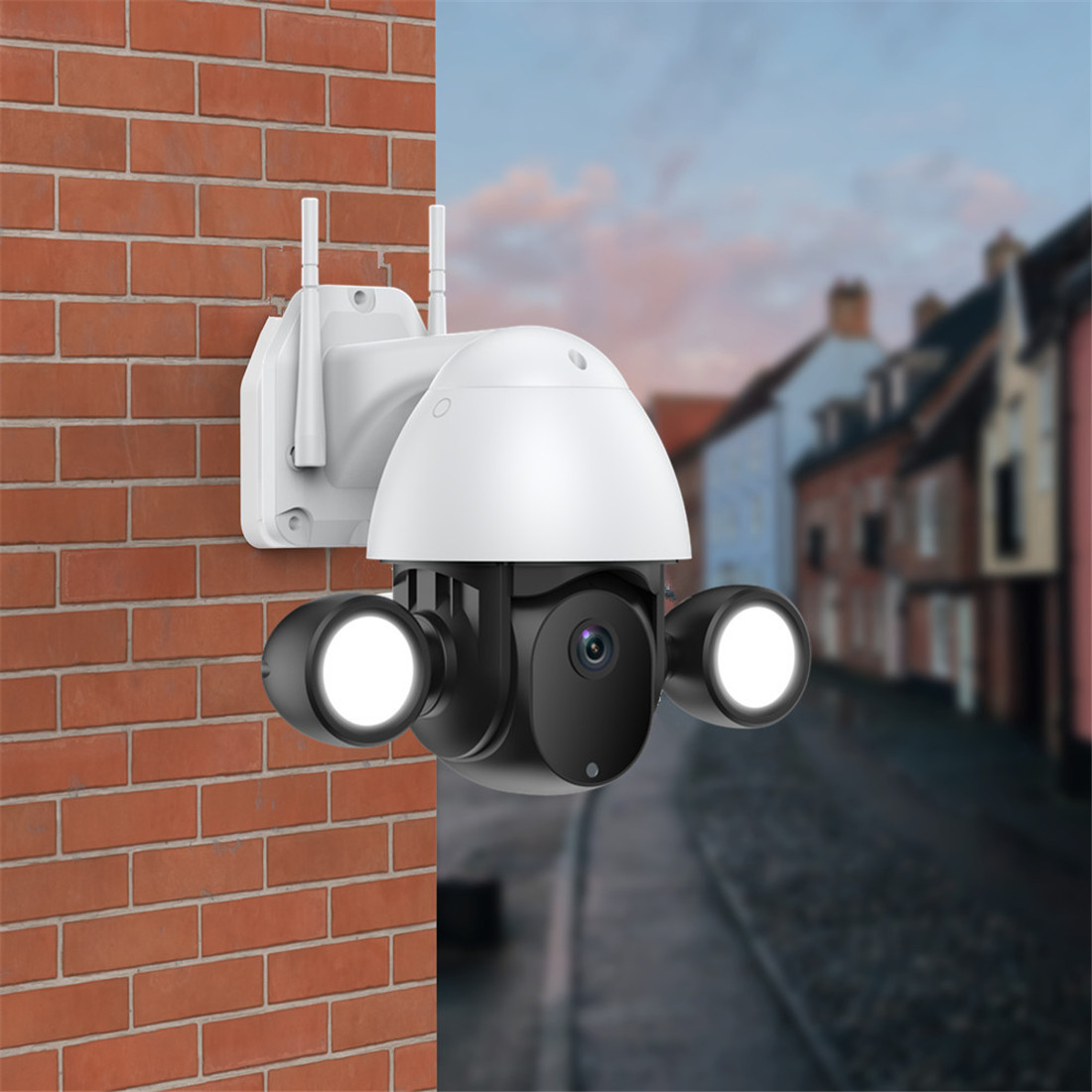 Unistone 2/3MP WIFI Floodlight Speed Dome with AI Human Detection(US-SDO2202FL)