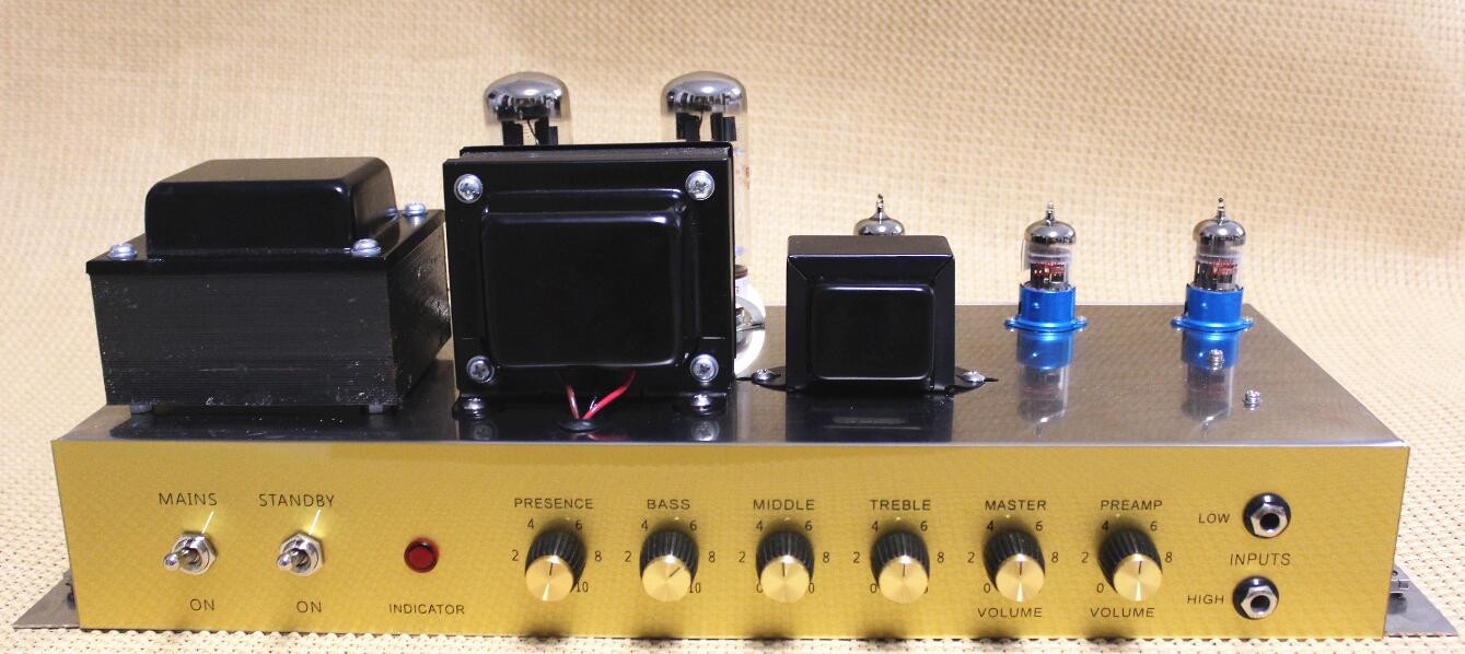 Custom Hand-built JCM 800 2204 HW 50W Guitar Amp Chassis for TUBE AMP KIT DIY