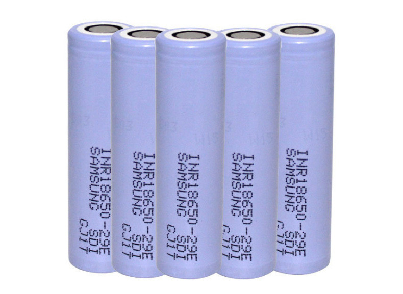 Ultra High Power Brand ICR18650-29E Li-ion Battery Cells 3.6V 2900mAh for Electronic Toys、E-cigarettes、Electric Razor