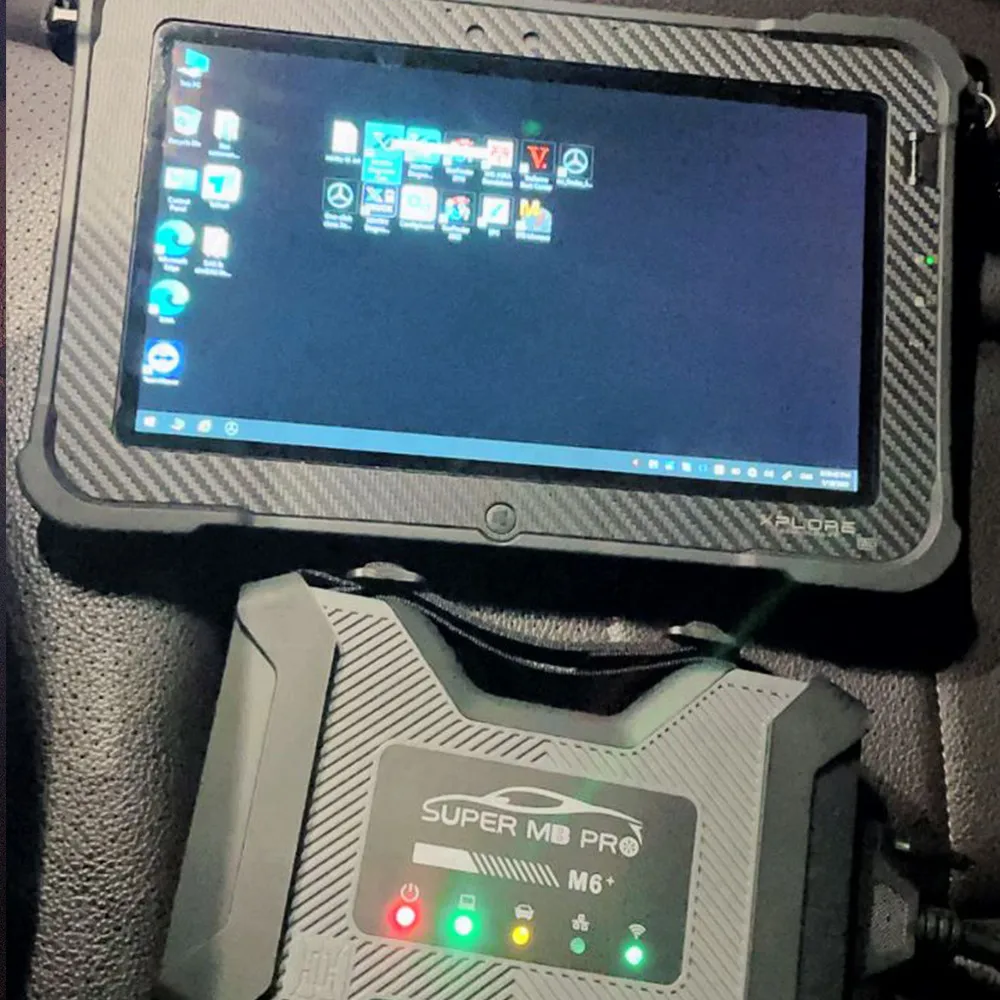 SUPER MB PRO M6 Wireless Star Diagnosis Tool Fit For Benz Car And Trucks Compatible With DOIP, K-line,CAN Low,Can High