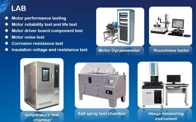 Quality Control for brushless motors-Testing Lab
