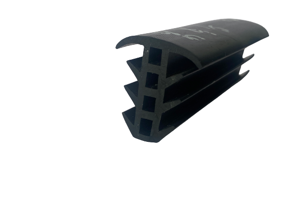 Silicone EPDM PVC Custom T-shape Extrusion Rubber Sealing Strip for Solar Panel Seal