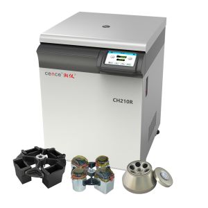 Swing Rotor Large Capacity Refrigerated Centrifuge Machine CH210R 21000rpm