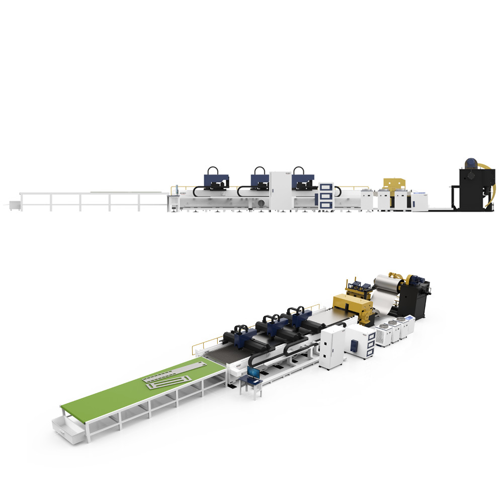 Automotive Sheet Metal With Multi Beam Winding Type And Fiber Laser Machine