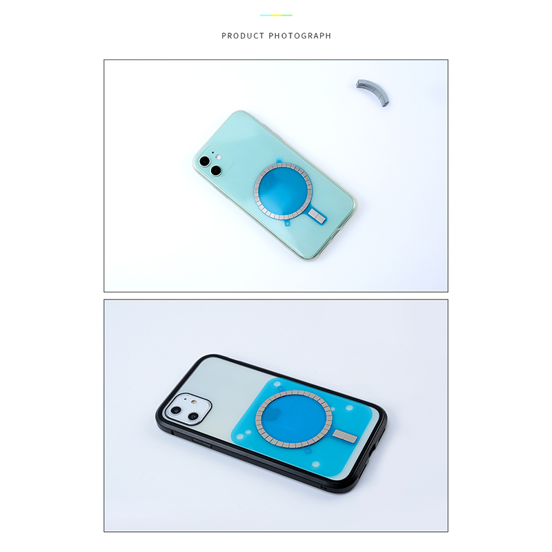 Composite Neodymium Magnet Wireless Charging Magnetic Ring Snap Adapter for MagSafe Case