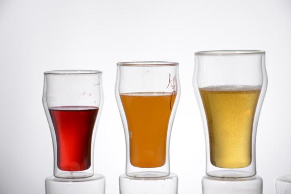 Double wall glass, Heat-resistant glass cup, borosilicate glass, Espresso, Latte
