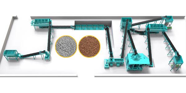 Organic fertilizer production line Compound fertilizer production line NPK