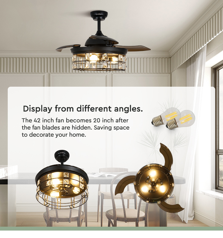invisible ceiling fan