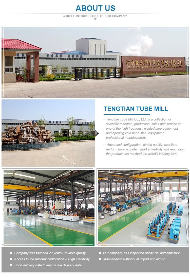 Electric Welded Steel Pipe 80X80mm Square Tube Mill 30m/Min