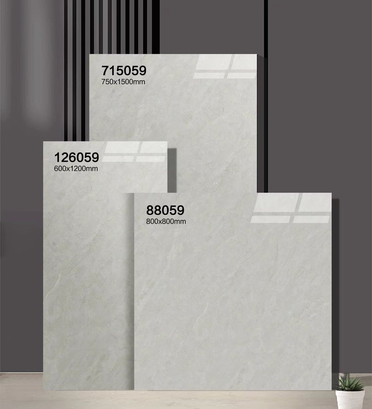 Beige Stylish 750x1500mm Polished Glazed Porcelain Tiles And Wear-Resistant Decoration Tile For Bedroom And Living Room