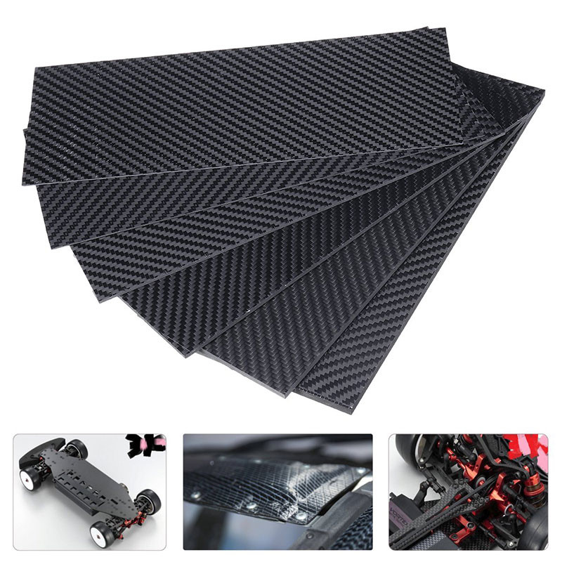 Matte Carbon Fiber Sheets 3K Twill Weave Plate Panel 15mm