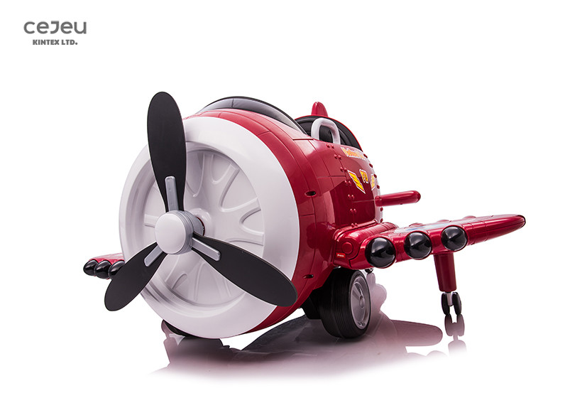 Sepcial Airplane Design Kids Ride On Toy Car Can Drift 360 Degree