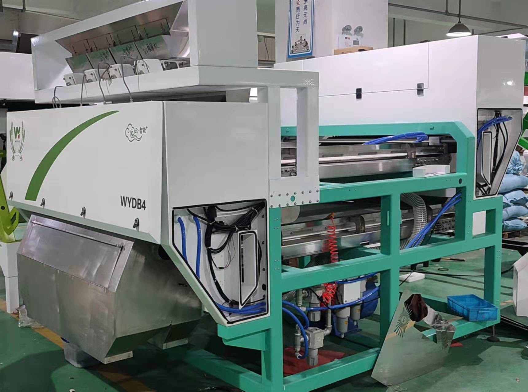 Rgb Metal Color Sorter High Capacity For Copper Aluminum Zinc