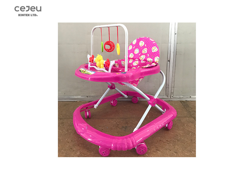 EN1273 Toddler Fold Up Walker For 10 Months With PP Wheels