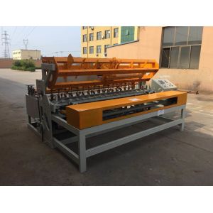 PLC Panasonic Automatic Welded Mesh Machine For Making Roll Mesh
