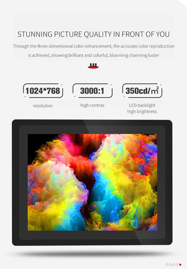 all in one embedded 350cd M2 17 Inch Industrial Touch Screen PC