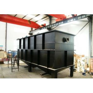 SS304 Automatic Valveless Gravity Filter , Square Wastewater Treatment Device