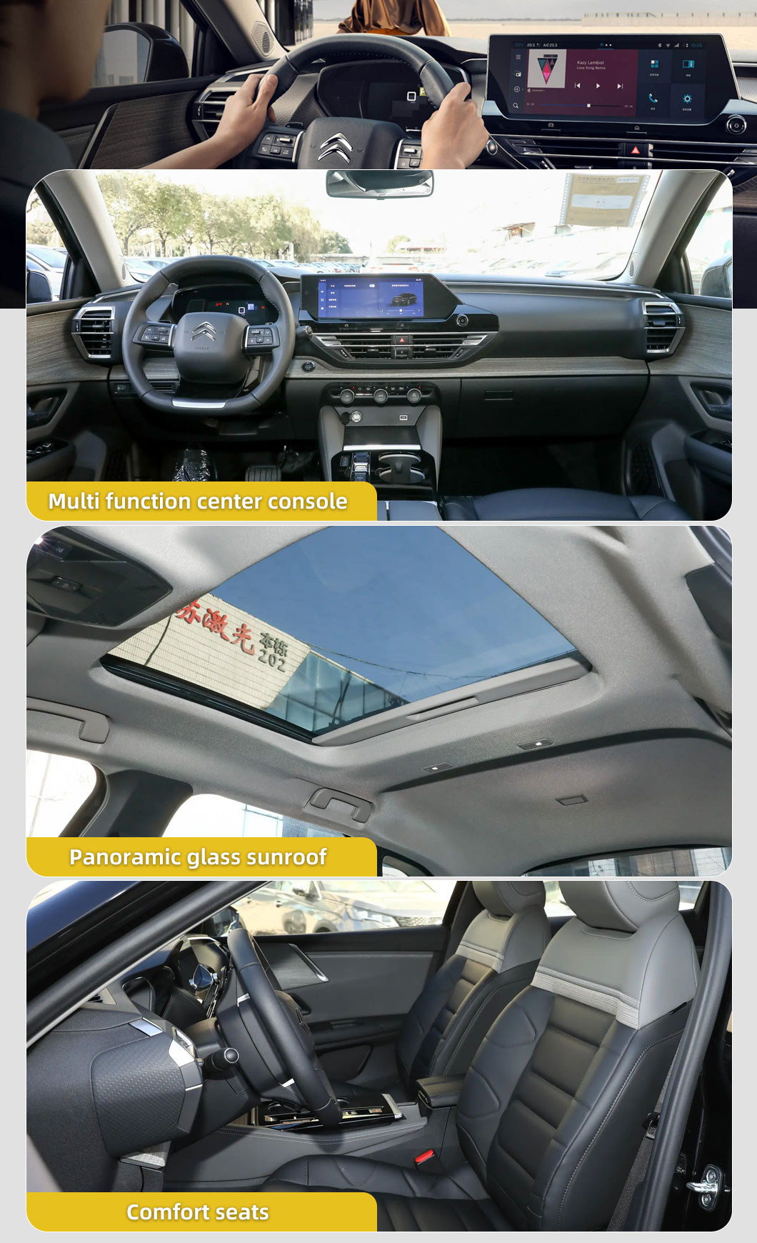 Citroen Versailles SUV Petrol Cars C5 X White Used Petrol Suv