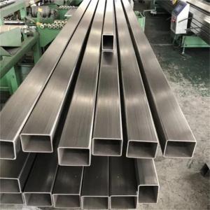  ASTM TIG 201 Stainless Steel Square Tube 240G Polished With 1.0 Thickness Manufactures