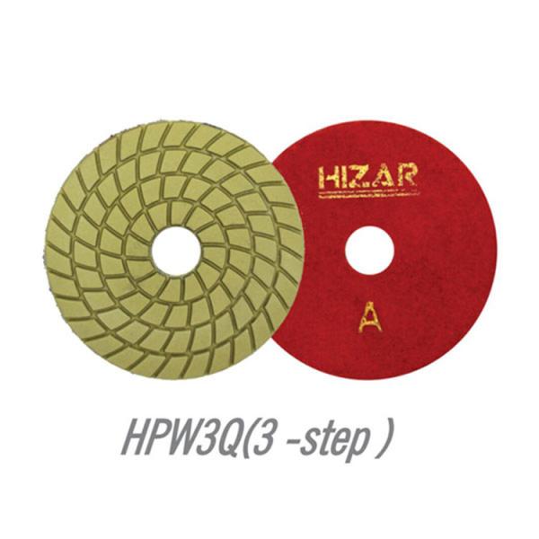 80mm 3'' No 50 Grit Diamond Wet Polishing Pads Wet Dry Diamond Polishing Pads 0