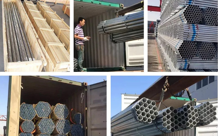 Q195 Q235 Q275 Pre Galv Tube Hot Dip Galvanised Scaffold Tube For Construction