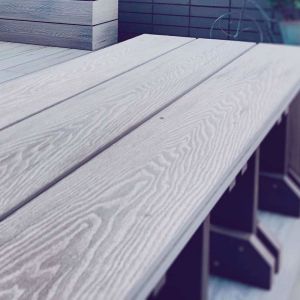 Outdoor Composite Decking Hollow Profile WPC Hollow Decking Boards
