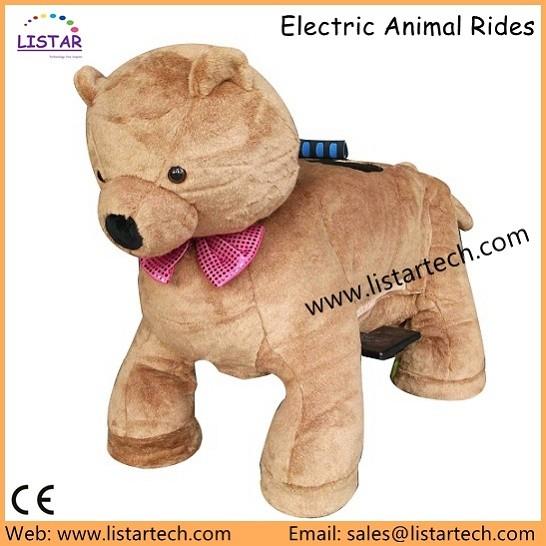 Wholesale Electric Dinosaur with Plush Costume, Zippy Ride Walking Animal Rides