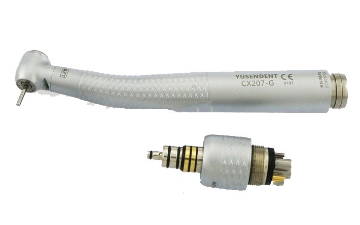 CX207-GW-SP Turbine Dental Handpiece Unit LED Illumination