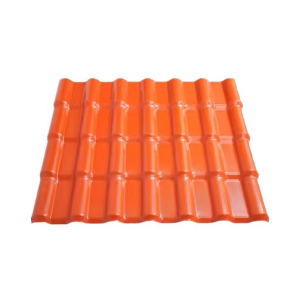 Waterproof Pvc Corrugated Heat Insulated Asa Synthetic Resin Roof Tile Roofing