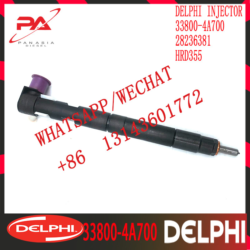 KIA HYUNDAI DELPHI Diesel Fuel Injector 28236381 33800-4A700 HRD355 2.5CRDI