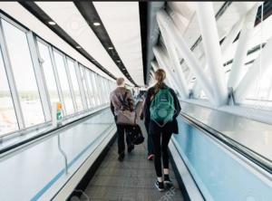  12 Degree Airport Escalator Flat 5000KG Pallet Type Moving Walkway Manufactures
