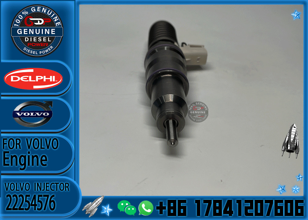 Original Diesel Fuel Injector 21977918 BEBE4P02001 BEBE4P03001 22254576 E3.27 For Volvo Injector MD13 EURO 6