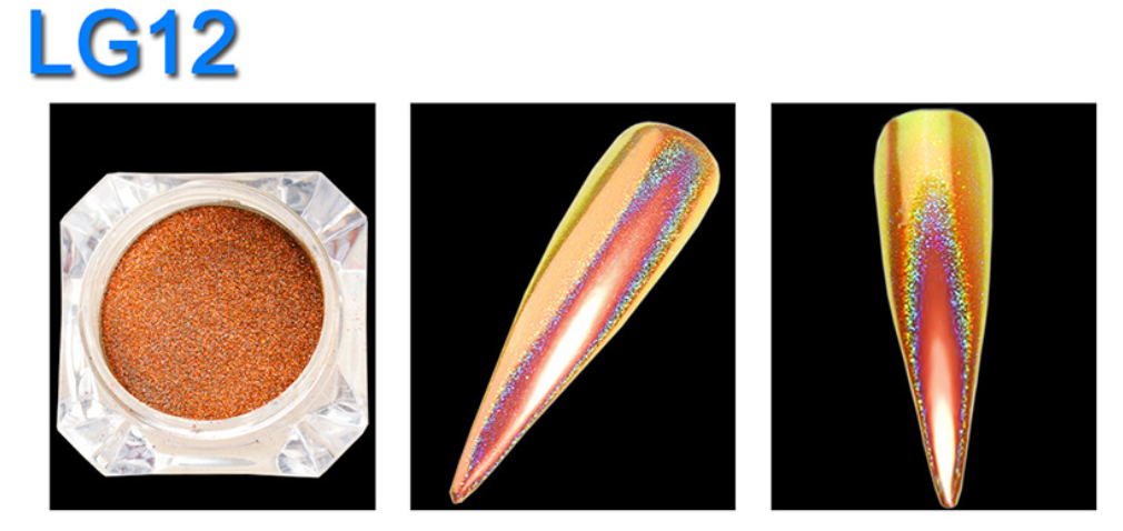 OEM/ODM Yes. Holographic Nail Powder for Poleyster Nails High Standar