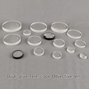 Optical Plano Convex Lens Microscope Objective Lens For Magnifier / Projector