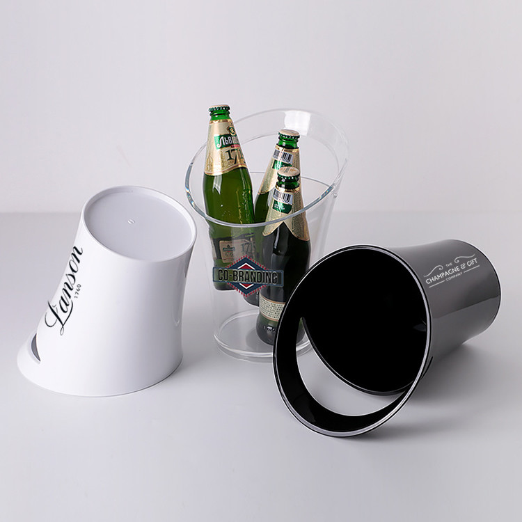 Limited Edition Branded Wine Accessories Plastic Moet Chandon Cooler Party Champagne Bottle Bucket