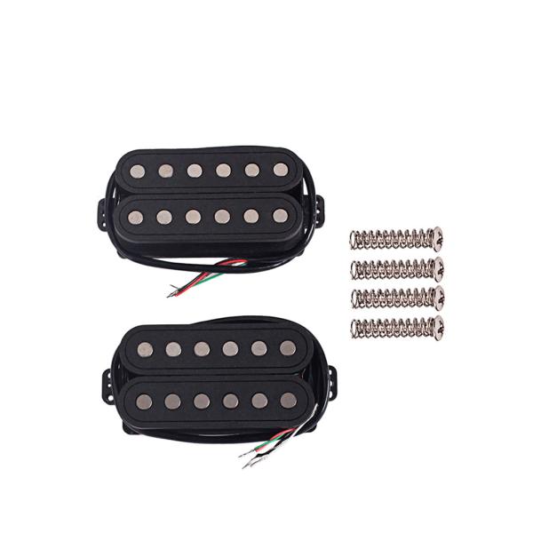 Alnico 5 Carbon Fiber Dual Coil Guitar Pickups For Electric Guitar Four
