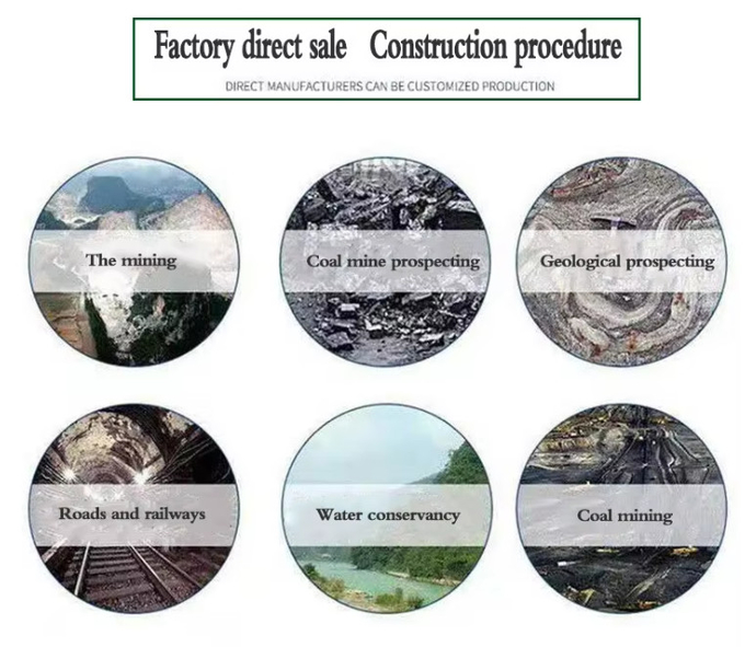 XY-1A Soil Test Mineral Prospecting Dth Drilling Machine ISO CE Certification