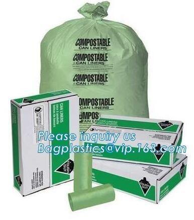 eco friendly compostable biodegradable food bags with EN13432 BPI OK compost
