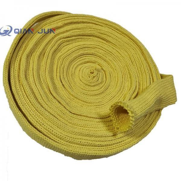 High Strength Aramid Kevlar Fiber Braided Sleeving for Cable and Tube