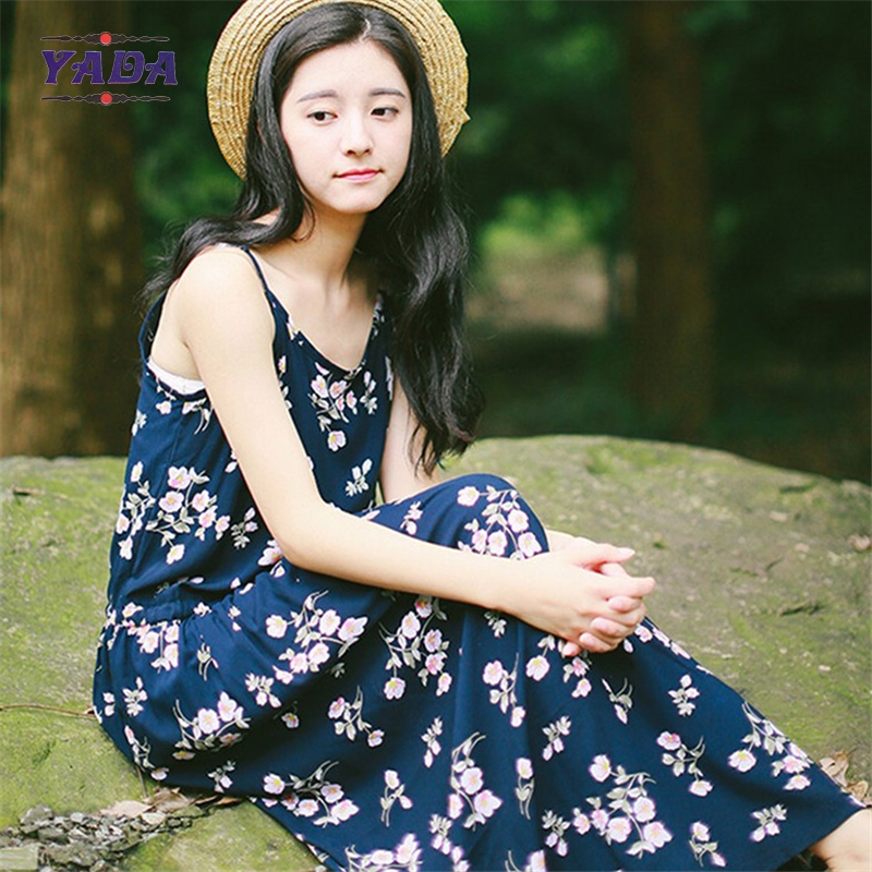Fashion casual one piece women floral dress party dresses for girls of 18 years old
