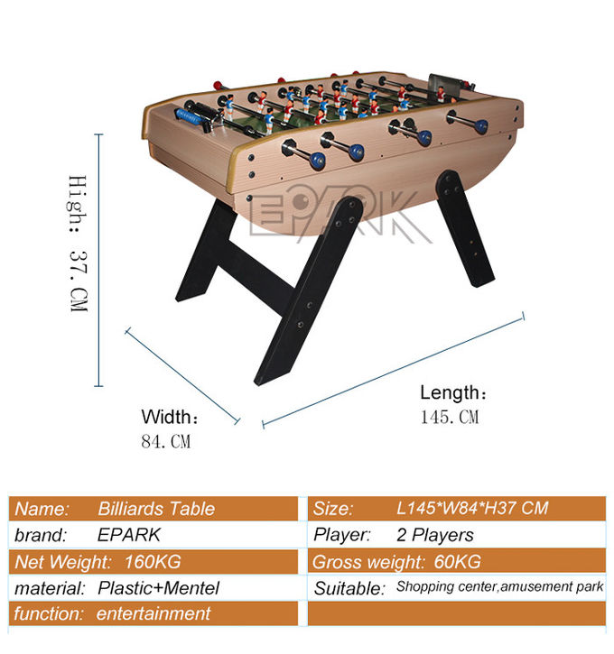 Electronic Scoreboard Table Football Machine 56 Inch for Bar Home Leisure Sports