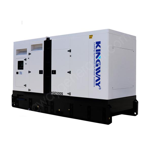 Single 3 phase water cooled 1500 rpm CE Iso super silent natural gas generator
