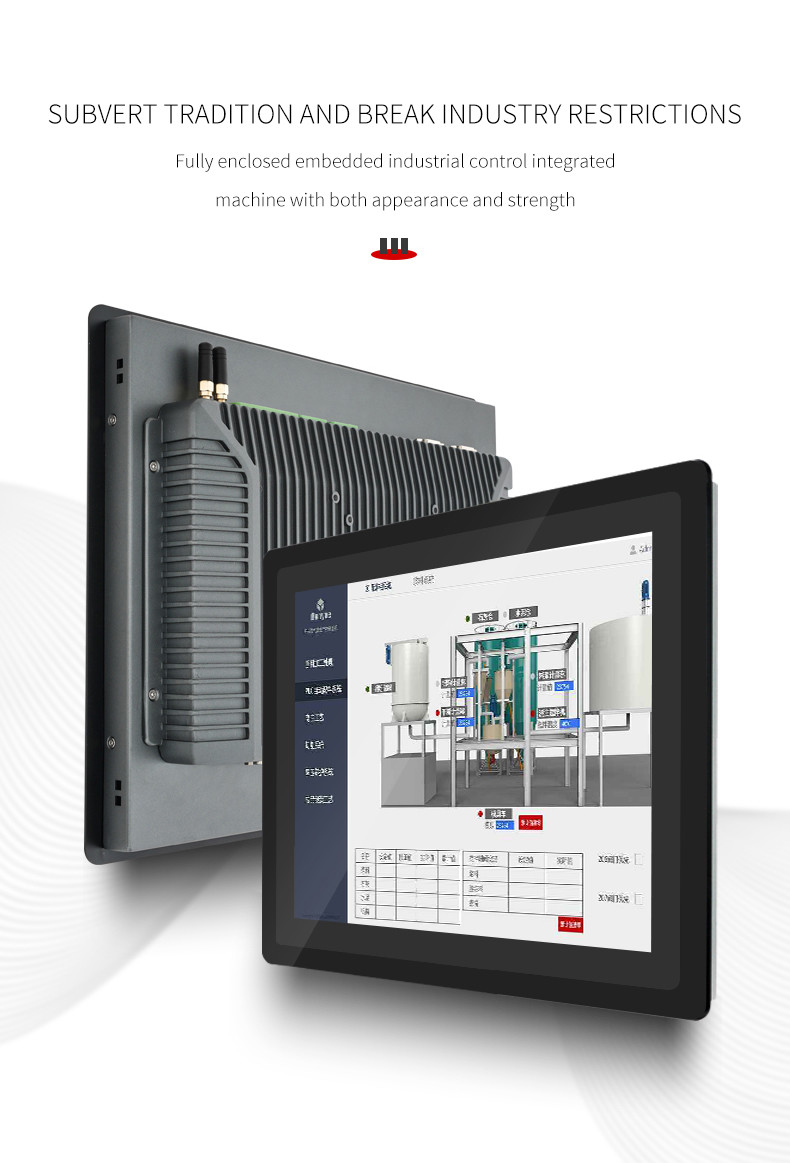 all in one embedded 350cd M2 17 Inch Industrial Touch Screen PC