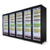 Buy cheap Convenience Store Glass Door 2000L Beverage Display Refrigerator Freezer from wholesalers