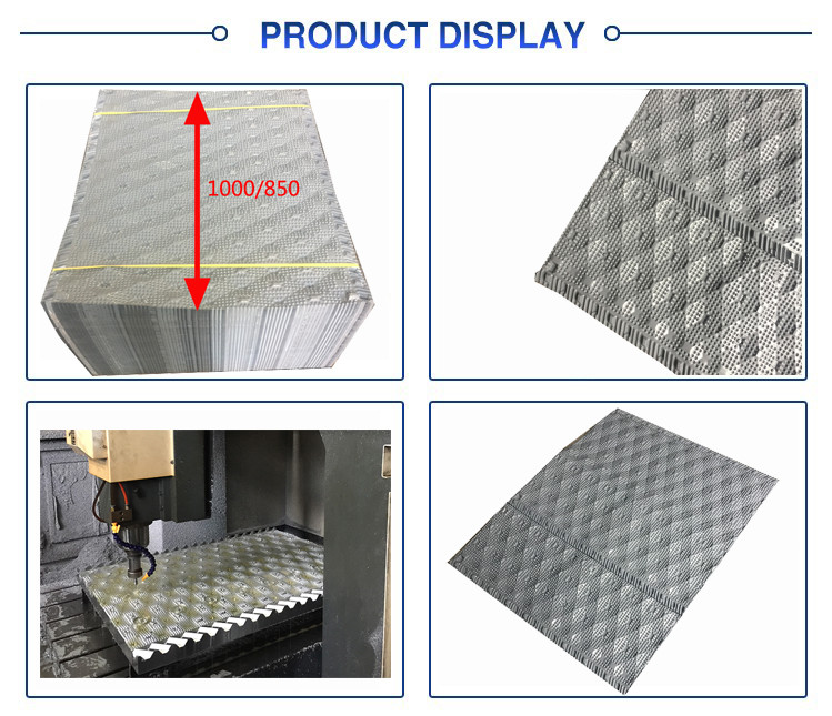 Cross Flow Cooling Tower Fill Media Replacement PVC Cooling Tower Fills