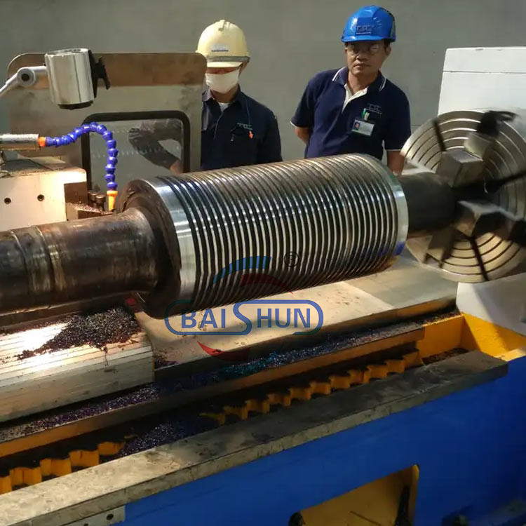 Lathe Torno Tungsten Roller Grooving CNC Roll Turning And Marking Machine