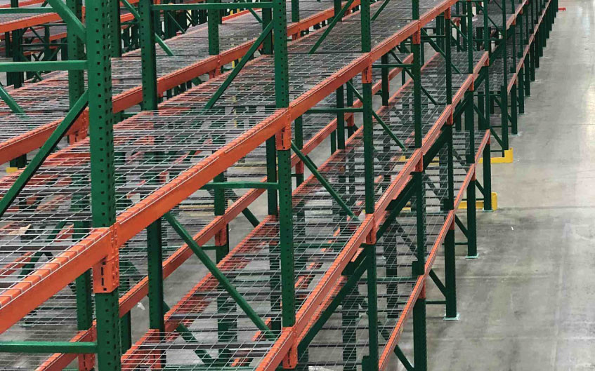 High Capacity Heavy Duty Teardrop Steel Rack for Industrial Storage